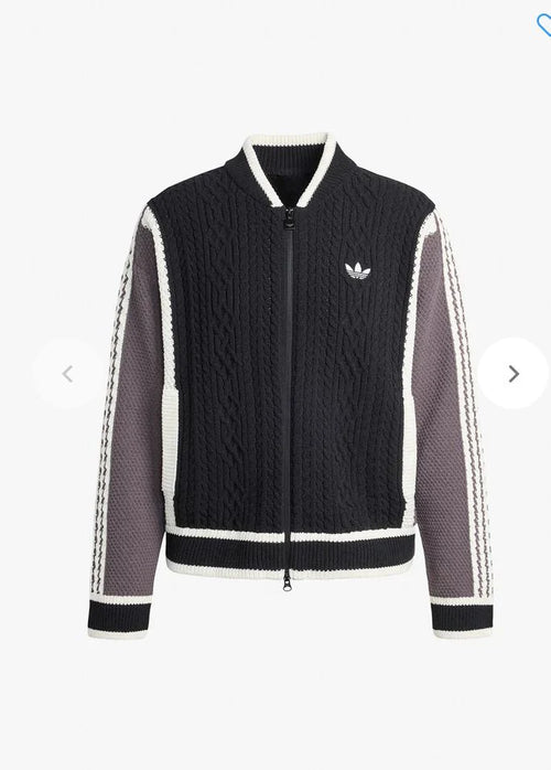 ADIDAS cardigan retro remix uomo nero